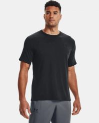 Męska Koszulka Sportowa. Czarne t-shirty sportowe męskie Under Armour, m, z bawełny, bez ramiączek. Za 175.00 zł.