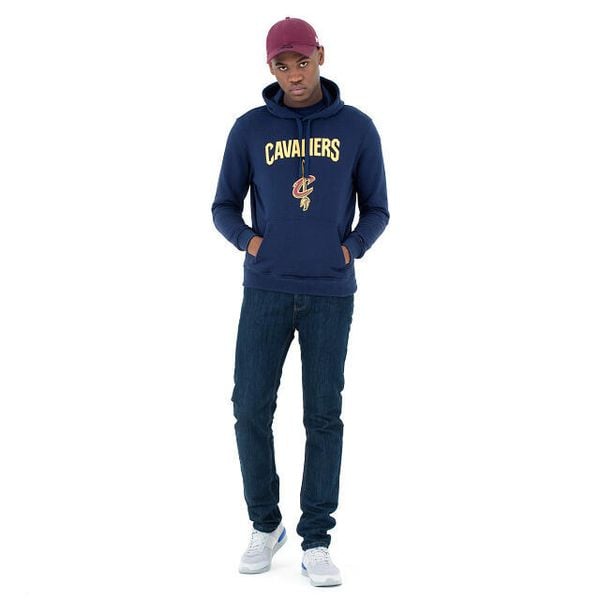 Bluza z kapturem Cleveland Cavaliers NBA. Niebieskie bluzy z kapturem męskie New Era, m. Za 316.50 zł.