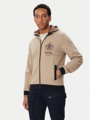 Aeronautica Militare Bluza 262FE2131UF00662 Beżowy Regular Fit. Brązowe bluzy bez kaptura męskie AERONAUTICA MILITARE, l. Za 749.99 zł.