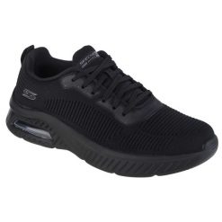 Buty sportowe Sneakersy męskie, Skechers Squad Air-Close Encounter. Czarne buty sportowe na co dzień męskie Skechers, bez zapięcia, trekkingowe. Za 279.99 zł.