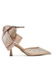 Steve Madden Szpilki Fiorela-Mr 11005138 Złoty. Żółte szpilki Steve Madden, bez wzorów, z materiału, bez obcasa. Za 689.99 zł.