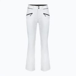 Spodnie narciarskie damskie BOGNER FIRE+ICE Nessa-T. Białe spodnie materiałowe damskie bez wzorów, z elastanu, klasyczne. Za 1,429.00 zł.