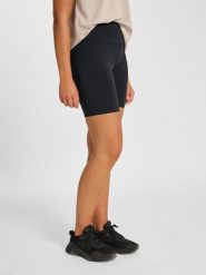 Krótkie legginsy damskie Hummel MW. Czarne legginsy damskie HUMMEL, s, bez wzorów, z materiału. Za 169.95 zł.