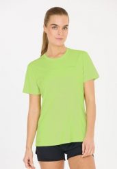Koszulka treningowa damska Endurance Keily. Szare topy sportowe damskie Endurance, bez wzorów, z materiału, bez ramiączek. Za 59.99 zł.