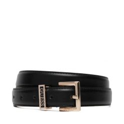 Pasek Guess. Czarne paski damskie Guess, z aplikacjami. Za 234.99 zł.