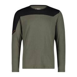 Koszulka męska techniczna CMP 34N1747. Zielone koszulki męskie z długim rękawem CMP, m, z materiału. Za 109.99 zł.