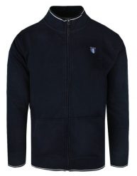 Wygodna Bluza Rozpinana - Pako Jeans - Granatowa. Niebieskie bluzy bez kaptura męskie Pako Jeans, l, z bawełny. Za 219.00 zł.