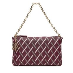 Torebka Armani Exchange. Czerwone torebki klasyczne damskie Armani Exchange, bez wzorów, bez dodatków. Za 539.99 zł.