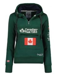 Canadian Peak Bluza "Gyrelle" w kolorze zielonym rozmiar: XL. Zielone bluzy z kapturem damskie Canadian Peak, xl, z bawełny. Za 119.40 zł.