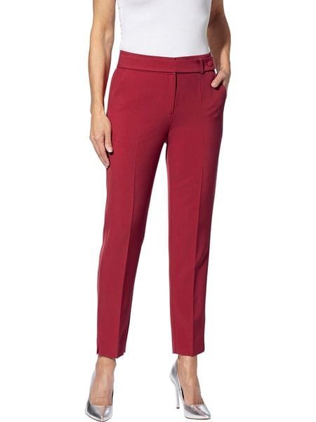 WITT WEIDEN Spodnie chino w kolorze czerwonym rozmiar: 44. Czerwone spodnie materiałowe damskie WITT WEIDEN, bez wzorów. Za 65.38 zł.