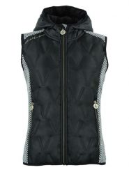 Peak Mountain Kamizelka polarowa "Antilope" w kolorze czarnym rozmiar: L. Czarne kamizelki damskie Peak Mountain, l, z polaru. Za 178.37 zł.