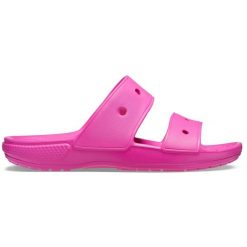 Klapki Dla Dorosłych Crocs Classic Sandal. Czerwone klapki i japonki męskie Crocs, z materiału. Za 118.99 zł.