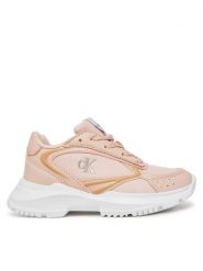 Calvin Klein Jeans Sneakersy V3A9-82030-1695A M Różowy. Czerwone buty sportowe dziewczęce Calvin Klein Jeans, z jeansu. Za 219.99 zł.