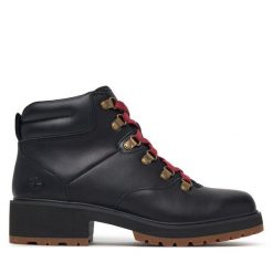 Trapery Timberland. Czarne trapery damskie Timberland, bez obcasa. Za 739.99 zł.