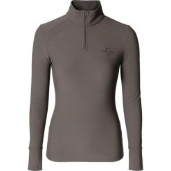 Damska koszulka jeździecka z długim rękawem Covalliero Active. Brązowe t-shirty damskie COVALLIERO, l, bez wzorów, bez kołnierzyka. Za 255.00 zł.