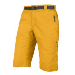 Szorty z podkoszulkami Endura Hummvee. Żółte szorty męskie ENDURA, z materiału, bez kołnierzyka. Za 289.99 zł.