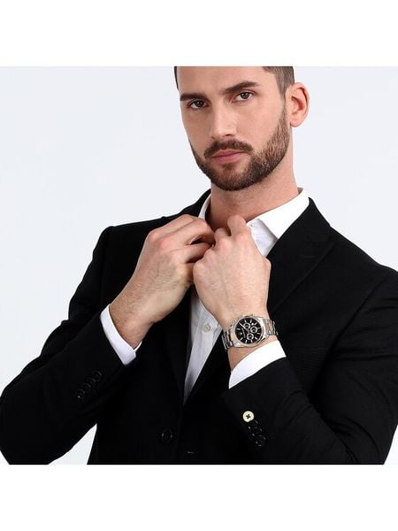 Maserati Zegarek Attrazione R8853151002 Srebrny. Szare, analogowe zegarki męskie maserati, srebrne. Za 959.99 zł.