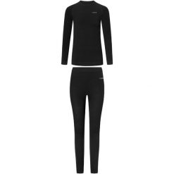 Bielizna termoaktywna damska Viking Ritra Lady Set. Czarna bielizna termoaktywna damska VIKING, s, bez wzorów, z dzianiny. Za 189.99 zł.