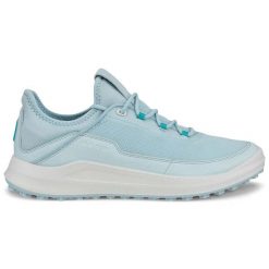 Damskie buty do golfa bez kolców Ecco Core. Białe buty sportowe na co dzień damskie ECCO, bez wzorów, na golfa. Za 639.20 zł.