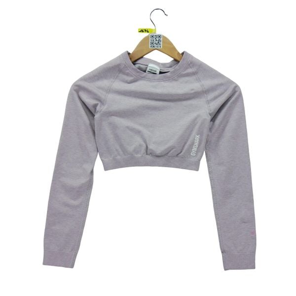 Second life - T-shirt Femme Fitness Yoga Crop Top - Stan dobry. Czerwone t-shirty damskie Gymshark, l, bez wzorów, bez ramiączek. Za 84.56 zł.