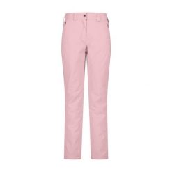 Spodnie narciarskie damskie CMP 3W20636 pink. Czerwone spodnie materiałowe damskie CMP, bez wzorów, z poliesteru. Za 369.99 zł.