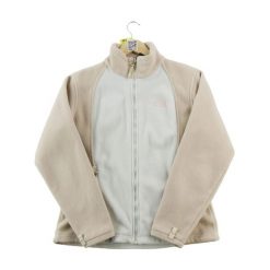 Second life - Kurtka polarowa damska z pełnym zamkiem - Stan dobry. Brązowe kurtki damskie The North Face, m, bez wzorów, z materiału, bez kaptura. Za 168.96 zł.