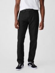 GAP Dżinsy - Regular fit - w kolorze czarnym rozmiar: W32/L32. Czarne jeansy męskie GAP. Za 119.95 zł.
