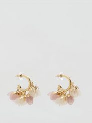 Wiszące kolczyki - brzoskwiniowy. Pomarańczowe kolczyki damskie Reserved. Za 49.99 zł.