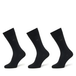 Skarpety długie Calvin Klein. Czarne skarpetki męskie CALVIN KLEIN, bez wzorów. Za 69.99 zł.