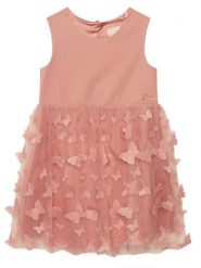 Guess Sukienka elegancka K6RK21 KAUH0 Koralowy Regular Fit. Pomarańczowe sukienki dziewczęce Guess, z aplikacjami, z syntetyku, eleganckie, bez ramiączek. Za 349.99 zł.