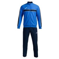 Bluza Polarowa Joma Victory Niebieska. Niebieskie bluzy bez kaptura męskie Joma, m, z dresówki. W wyprzedaży za 195.75 zł.