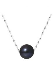 Pearline Złoty naszyjnik z perłą - dł. 42 cm rozmiar: onesize. Niebieskie naszyjniki damskie Pearline, złote. Za 556.99 zł.