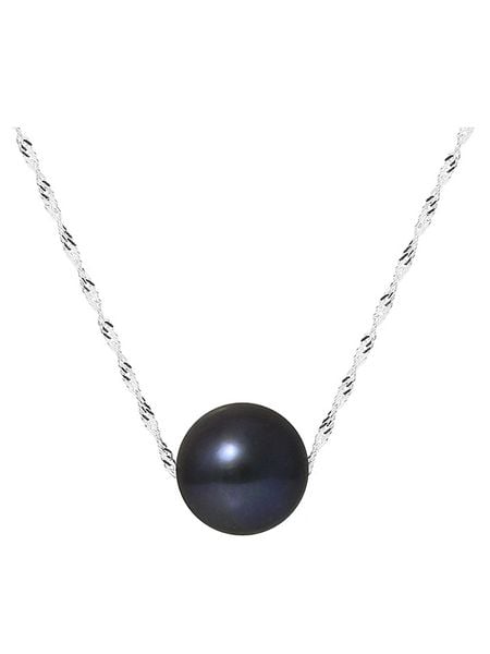 Pearline Złoty naszyjnik z perłą - dł. 42 cm rozmiar: onesize. Niebieskie naszyjniki damskie Pearline, złote. Za 556.99 zł.