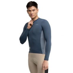 Męska koszulka rowerowa gravel z długim rękawem Kolarstwo Siroko GM3 Karakór. Niebieskie t-shirty sportowe męskie SIROKO, m, z materiału, bez ramiączek, rowerowe. W wyprzedaży za 294.00 zł.