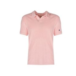 Koszulka polo do golfa męska. Czerwone koszulki polo męskie CHAMPION, m, bez wzorów, z bawełny, bez ramiączek. Za 156.00 zł.