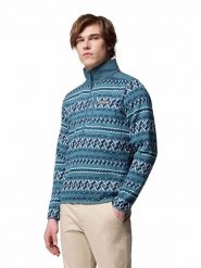 Columbia Bluza polarowa "Sweater Weather" w kolorze niebieskim rozmiar: XXL. Niebieskie bluzy bez kaptura męskie Columbia, xxl, z polaru. Za 179.95 zł.