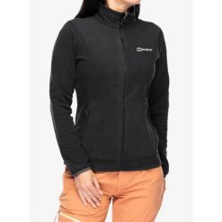 Bluza polarowa damska Berghaus Prism 2.0 Micro IA FL Jacket. Czarne bluzy bez kaptura damskie Berghaus, l, z polaru. Za 265.99 zł.