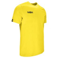 Koszulka bawełniana KEEZA Basic. Żółte t-shirty sportowe męskie KEEZA, z bawełny, bez ramiączek, do piłki nożnej. Za 32.00 zł.