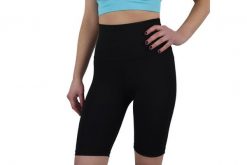 Szorty GymHero dla kobiet. Czarne szorty damskie Gym Hero, bez wzorów, z materiału. Za 59.99 zł.