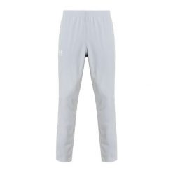 Spodnie męskie Under Armour Rival Woven Windbreaker Pant. Szare spodnie sportowe męskie Under Armour. Za 129.99 zł.