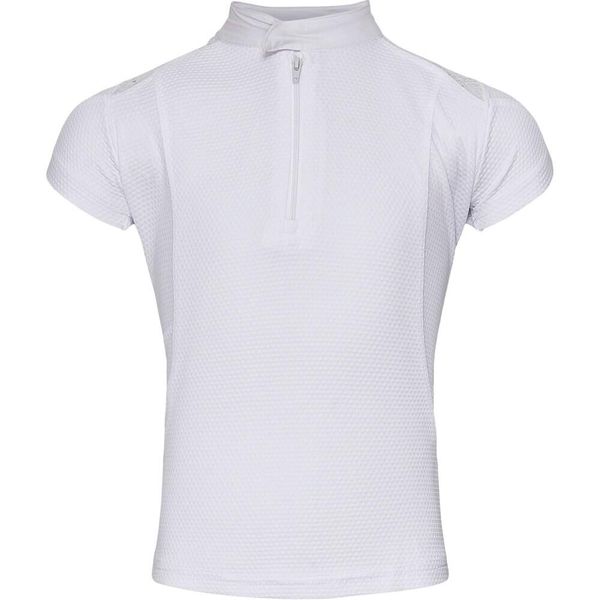 Damska koszulka do jazdy konnej Equipage Fleur. Białe t-shirty damskie EQUIPAGE, xl, bez wzorów, z koronki, bez kołnierzyka. Za 178.50 zł.