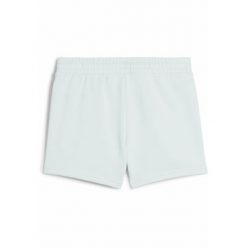 Damskie szorty z małym logo No. 1 ESS 4'' PUMA Peaceful Blue. Niebieskie spodenki sportowe damskie Puma, bez wzorów, eleganckie. W wyprzedaży za 94.00 zł.