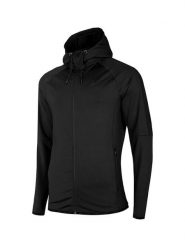 4F Bluza treningowa w kolorze czarnym rozmiar: M. Czarne bluzy z kapturem męskie 4f, m. Za 43.37 zł.