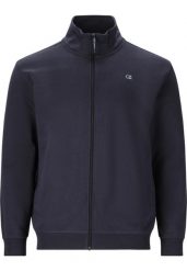 Bluza Cruz Pitt. Niebieskie bluzy sportowe męskie CRUZ, bez wzorów, z bawełny, biznesowe, bez kołnierzyka, bez ramiączek. Za 178.50 zł.