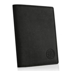 Portfel skórzany BETLEWSKI BPM-HT-M2 CZARNY. Czarne portfele męskie Betlewski, bez wzorów, ze skóry. Za 59.99 zł.