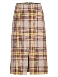 Herrlicher Spódnica w kolorze beżowym rozmiar: M. Brązowe spódniczki damskie Herrlicher, m, bez wzorów, midi, proste. Za 204.48 zł.