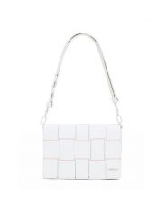 Desigual Torebka Yoko Blacno 25SAXPAQ Biały. Białe torebki klasyczne damskie Desigual, bez wzorów, ze skóry, bez dodatków. Za 199.99 zł.