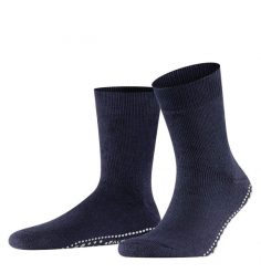 Skarpety Falke Homepads. Niebieskie skarpetki damskie Falke, bez wzorów, z bawełny. Za 145.50 zł.