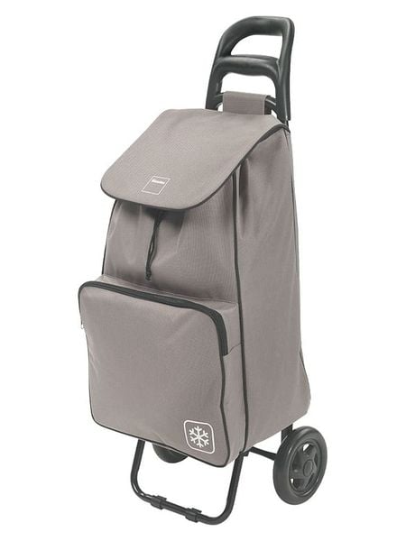 Metaltex Wózek "Krokus" w kolorze jasnobrązowym na zakupy - 50 l rozmiar: onesize. Brązowe shopper bag damskie metaltex, bez wzorów, z tworzywa sztucznego, duże, bez dodatków. Za 168.06 zł.