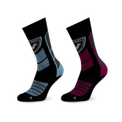 Skarpety narciarskie Rossignol. Czarne skarpetki damskie Rossignol, bez wzorów. Za 179.99 zł.